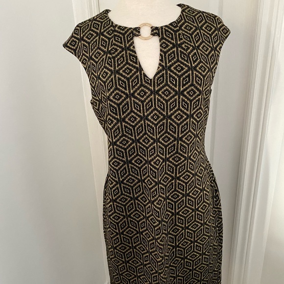 CONNECTED APPAREL  Sleeveless women dress Sz 8 - Picture 2 of 7